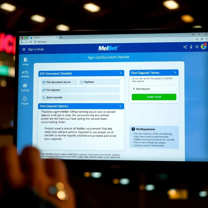 Mobile phone displaying Melbet app with airtime balance ready for deposit