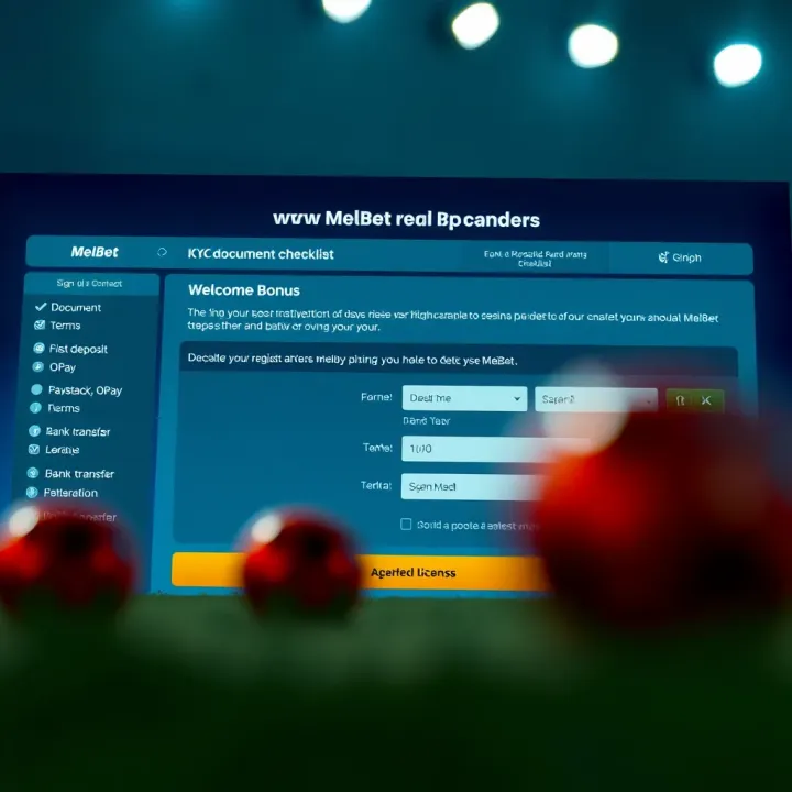 Melbet Booking Code Entry Interface for Nigerian Users Melbet platform interface displaying booking code entry field with Nigerian flag icon