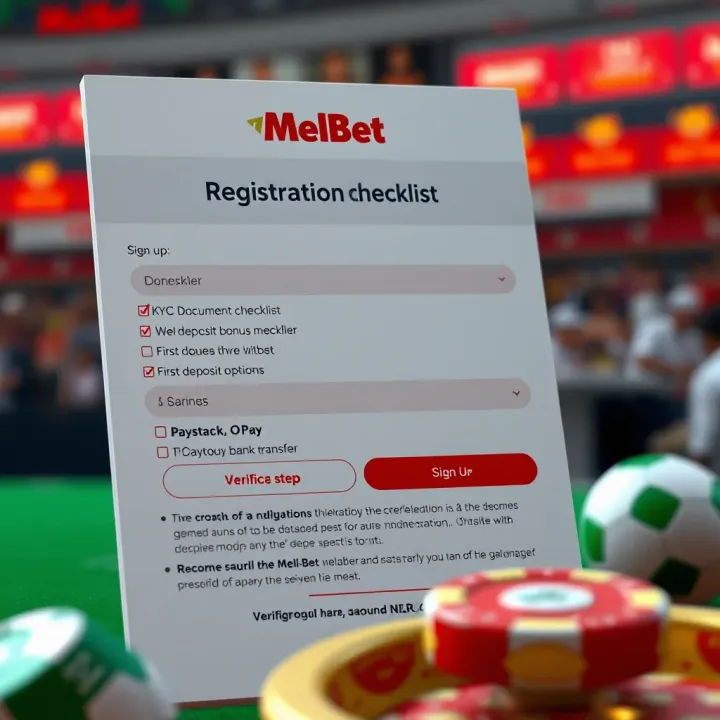 User navigating Melbet platform showing Premier League football betting options tailored for Nigerian users