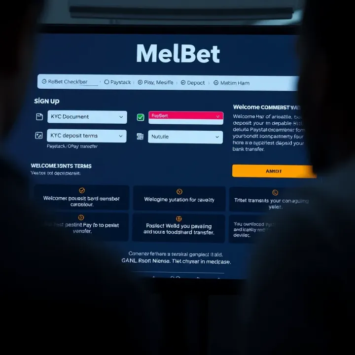 Naija Melbet Online Betting Interface Overview User interacting with an intuitive online sports betting platform interface