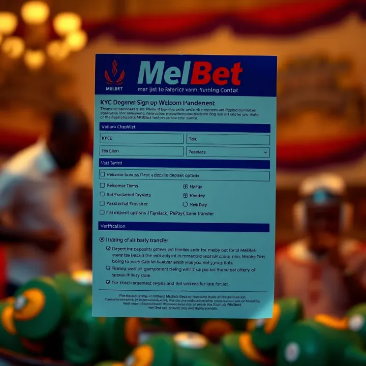 Accessing Melbet Mobile Login for Nigerian Users Mobile phone showing Melbet login screen with Nigerian flag