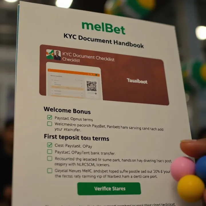 Mobile phone displaying the Melbet app interface with sports betting options