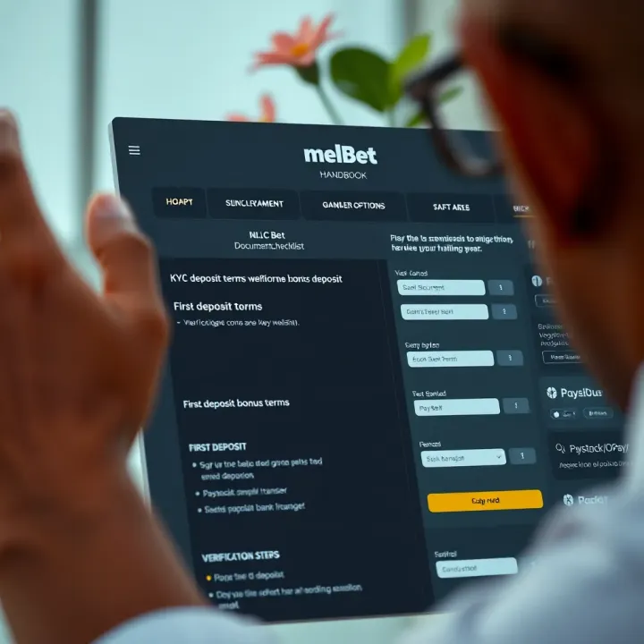 User navigating Melbet withdrawal options on a mobile device with Nigerian currency symbols